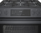 800 Series Gas Slide-in Range 30" Black - (HGI8046UC) - BOSCH