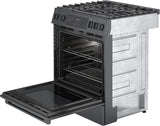 800 Series Gas Slide-in Range 30" Black - (HGI8046UC) - BOSCH
