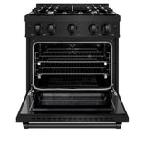 30 in. 4.2 cu. ft. Select Gas Range with 4 Burner Cooktop and Convection Gas Oven - (HGRB30) -