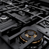 48 in. 6.7 cu. ft. Select Double Oven Gas Range with 8 Burner Cooktop - (HGRB48) -