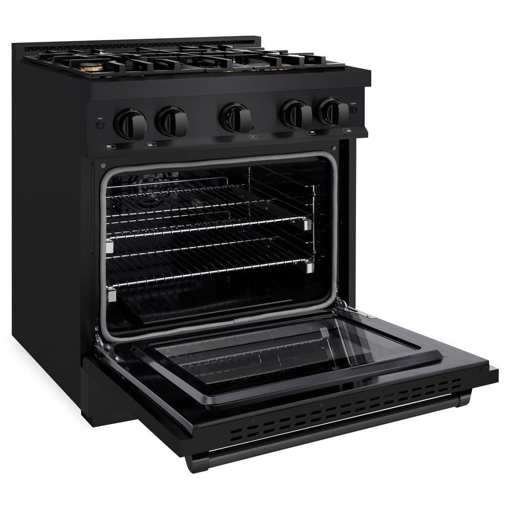 30 in. 4.2 cu. ft. Select Gas Range with Convection Gas Oven - (HGRBBR30) -