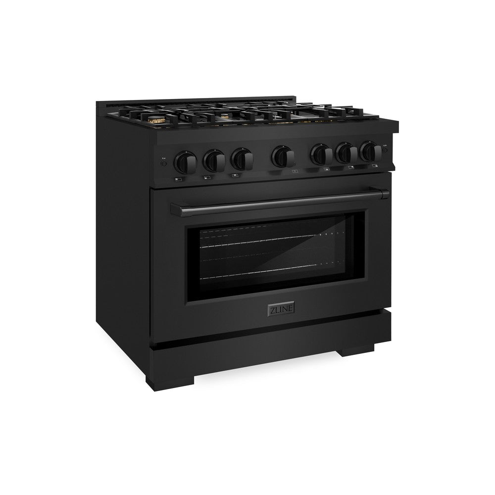 36 in. 5.2 cu. ft. Select Gas Range with Convection Gas Oven - (HGRBBR36) -