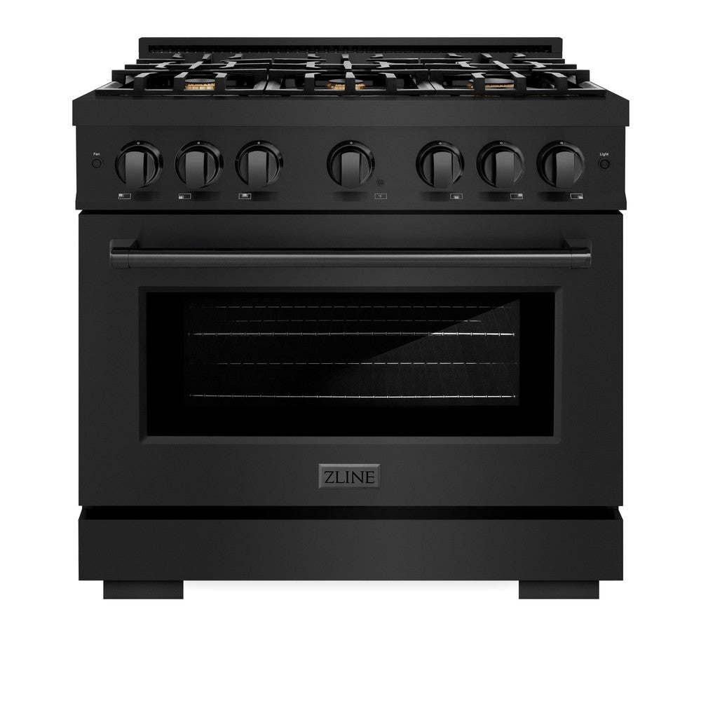 36 in. 5.2 cu. ft. Select Gas Range with Convection Gas Oven - (HGRBBR36) -