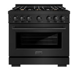 36 in. 5.2 cu. ft. Select Gas Range with Convection Gas Oven - (HGRBBR36) -