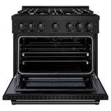 36 in. 5.2 cu. ft. Select Gas Range with Convection Gas Oven - (HGRBBR36) -