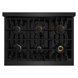 36 in. 5.2 cu. ft. Select Gas Range with Convection Gas Oven - (HGRBBR36) -