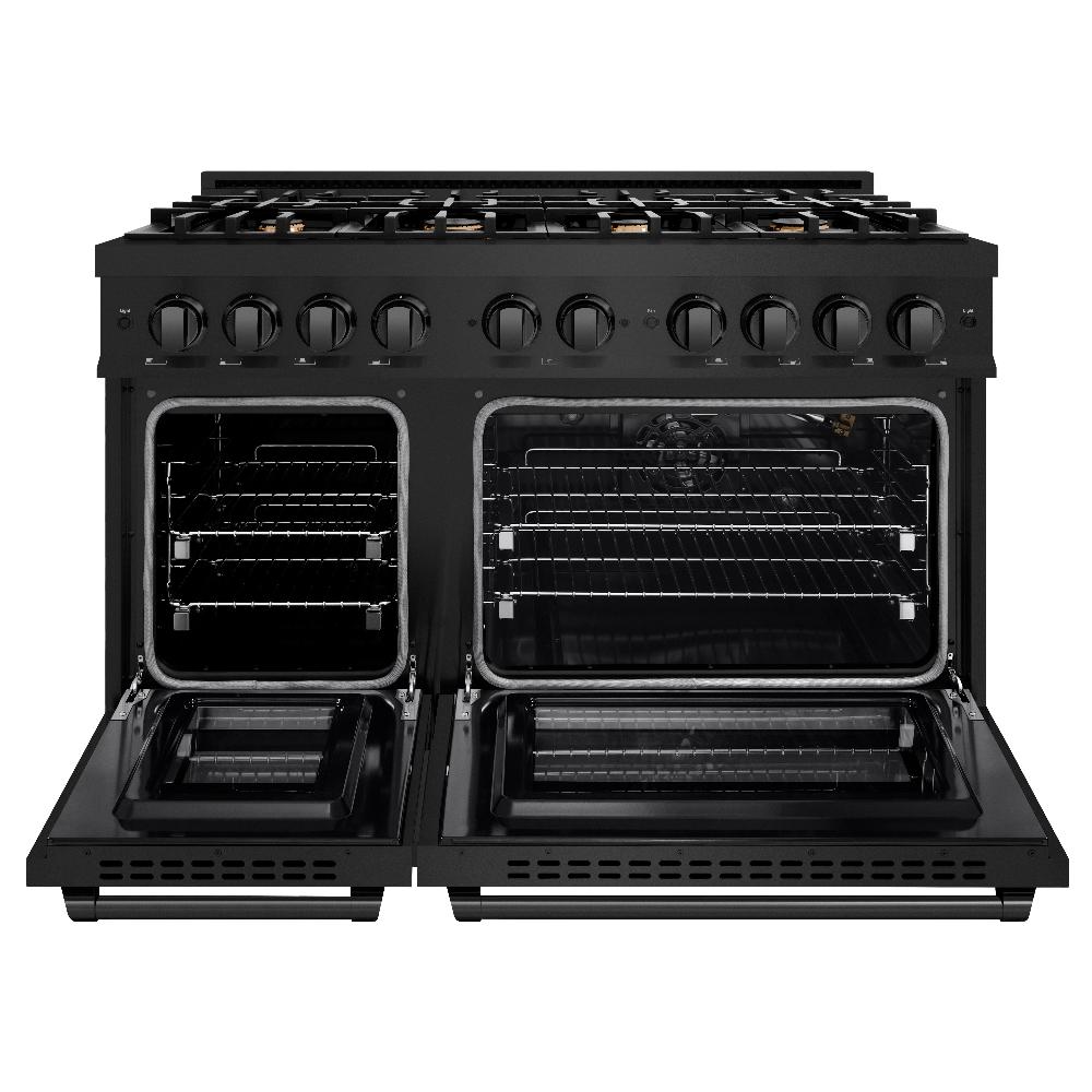48 in. 6.7 cu. ft. Select Double Oven Gas Range - (HGRBBR48) -