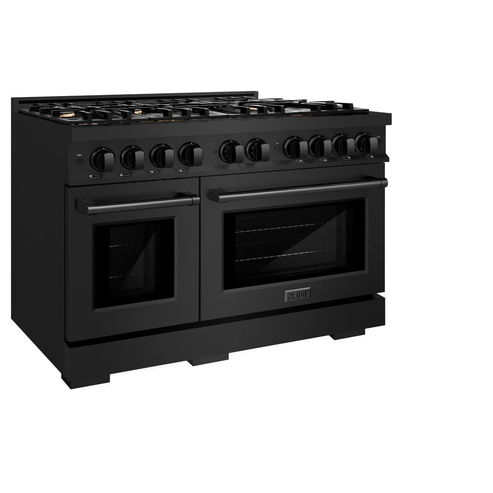 48 in. 6.7 cu. ft. Select Double Oven Gas Range - (HGRBBR48) -