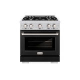 30 in. 4.2 cu. ft. Select Gas Range with 4 Burner Cooktop and Convection Gas Oven - (HGRBLM30) -
