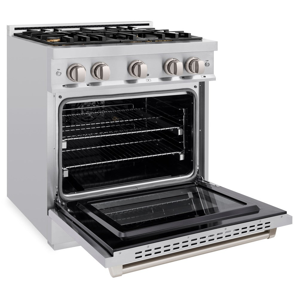 30 in. 4.2 cu. ft. Select Gas Range with Convection Gas Oven - (HGRBR30) -
