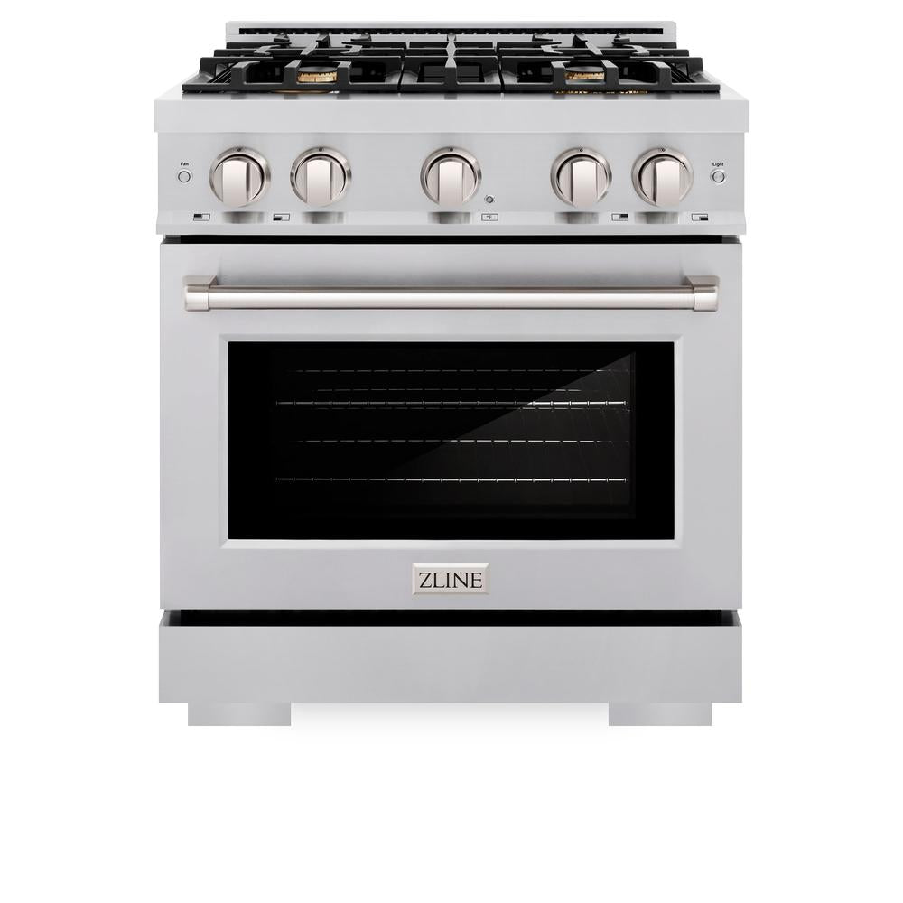30 in. 4.2 cu. ft. Select Gas Range with Convection Gas Oven - (HGRBR30) -