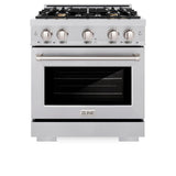 30 in. 4.2 cu. ft. Select Gas Range with Convection Gas Oven - (HGRBR30) -