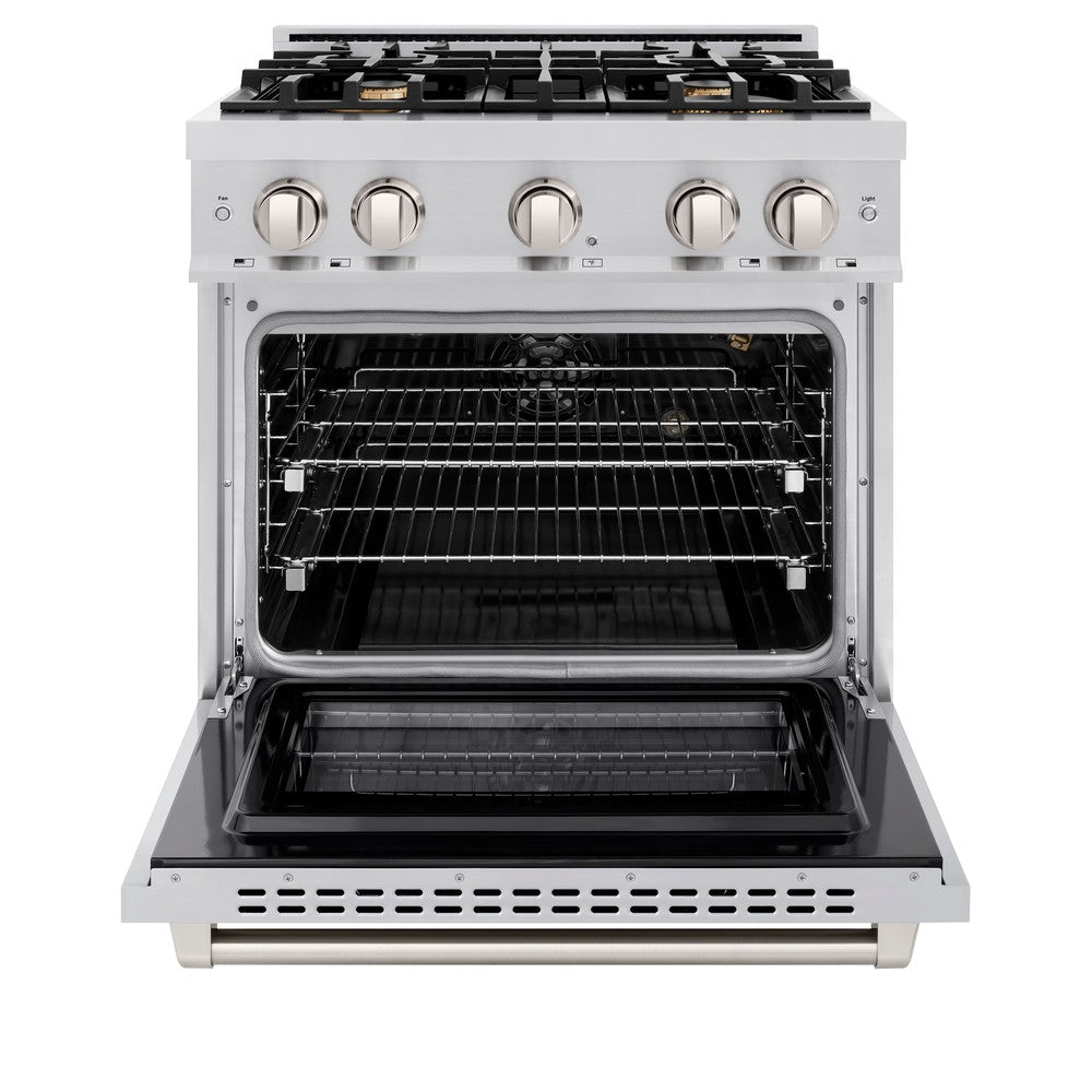 30 in. 4.2 cu. ft. Select Gas Range with Convection Gas Oven - (HGRBR30) -