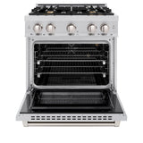 30 in. 4.2 cu. ft. Select Gas Range with Convection Gas Oven - (HGRBR30) -