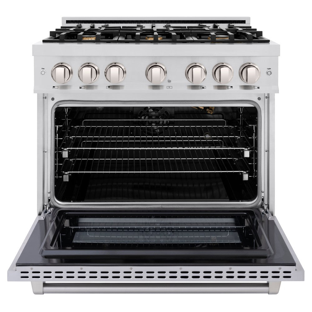 36 in. 5.2 cu. ft. Select Gas Range with Convection Gas Oven - (HGRBR36) -