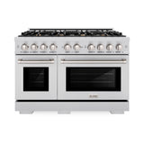 48 in. 6.7 cu. ft. Select Double Oven Gas Range - (HGRBR48) -