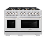 48 in. 6.7 cu. ft. Select Double Oven Gas Range - (HGRBR48) -