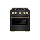 Autograph Edition 30 in. 4.2 cu. ft. Select Gas Range with 4 Burner Cooktop and Convection Gas Oven - (HGRBZ30G) -