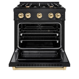 Autograph Edition 30 in. 4.2 cu. ft. Select Gas Range with 4 Burner Cooktop and Convection Gas Oven - (HGRBZ30G) -