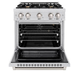30 in. 4.2 cu. ft. Select Gas Range with Convection Gas Oven - (HGRSBR30) -