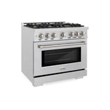 36 in. 5.2 cu. ft. Select Gas Range with Convection Gas Oven - (HGRSBR36) -