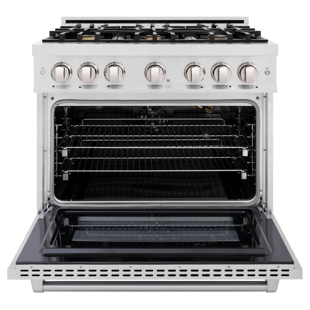 36 in. 5.2 cu. ft. Select Gas Range with Convection Gas Oven - (HGRSBR36) -