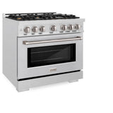 36 in. 5.2 cu. ft. Select Gas Range with Convection Gas Oven - (HGRSBR36) -