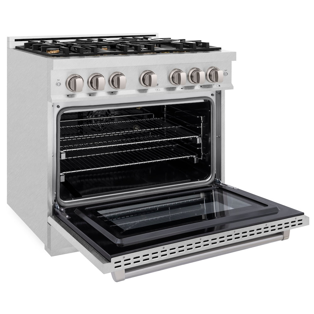 36 in. 5.2 cu. ft. Select Gas Range with Convection Gas Oven - (HGRSBR36) -