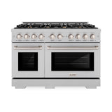 48 in. 6.7 cu. ft. Select Double Oven Gas Range - (HGRSBR48) -