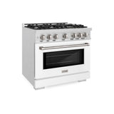6 in. 5.2 cu. ft. Select Gas Range with 6 Burner Cooktop and Convection Gas Oven - (HGRSWM36) -