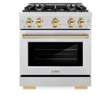 Autograph Edition 30 in. 4.2 cu. ft. Select Gas Range with 4 Burner Cooktop and Convection Gas Oven - (HGRSZ30G) -