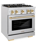 Autograph Edition 30 in. 4.2 cu. ft. Select Gas Range with 4 Burner Cooktop and Convection Gas Oven - (HGRSZ30G) -