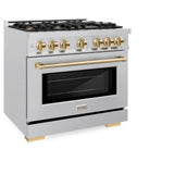 Autograph Edition 36 in. 5.2 cu. ft. Select Gas Range with 6 Burner Cooktop and Convection Gas Oven - (HGRSZ36G) -