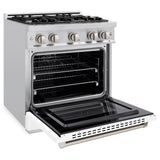 30 in. 4.2 cu. ft. Select Gas Range with 4 Burner Cooktop and Convection Gas Oven - (HGRWM30) -