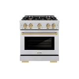 Autograph Edition 30 in. 4.2 cu. ft. Select Gas Range with 4 Burner Cooktop and Convection Gas Oven - (HGRZ30CB) -