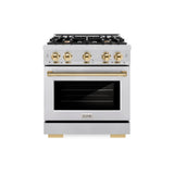 Autograph Edition 30 in. 4.2 cu. ft. Select Gas Range with 4 Burner Cooktop and Convection Gas Oven - (HGRZ30G) -