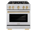 Autograph Edition 30 in. 4.2 cu. ft. Select Gas Range with 4 Burner Cooktop and Convection Gas Oven - (HGRZ30G) -