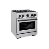 Autograph Edition 30 in. 4.2 cu. ft. Select Gas Range with 4 Burner Cooktop and Convection Gas Oven - (HGRZ30MB) -