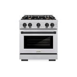 Autograph Edition 30 in. 4.2 cu. ft. Select Gas Range with 4 Burner Cooktop and Convection Gas Oven - (HGRZ30MB) -