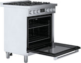 800 Series Gas Freestanding Range 30" Stainless Steel - (HGS8055UC) - BOSCH