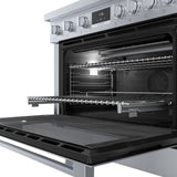 800 Series Gas Freestanding Range 36" Stainless Steel - (HGS8655UC) - BOSCH
