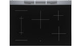 800 Series Induction freestanding range 36" Stainless Steel - (HIS8655U) - BOSCH