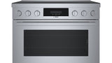 800 Series Induction freestanding range 36" Stainless Steel - (HIS8655U) - BOSCH