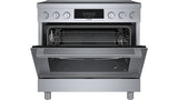 800 Series Induction freestanding range 36" Stainless Steel - (HIS8655U) - BOSCH