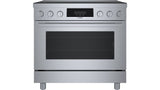 800 Series Induction freestanding range 36" Stainless Steel - (HIS8655U) - BOSCH