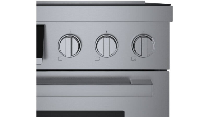 800 Series Induction freestanding range 36" Stainless Steel - (HIS8655U) - BOSCH