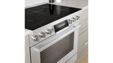 800 Series Induction freestanding range 36" Stainless Steel - (HIS8655U) - BOSCH