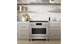 800 Series Induction freestanding range 36" Stainless Steel - (HIS8655U) - BOSCH