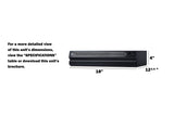 18" Wide Under Cabinet Range Hood - (HRTX18BADA)