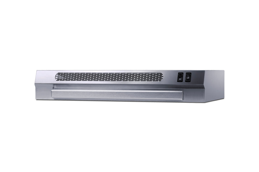 24" Wide Under Cabinet Range Hood - (HRTX24SS)